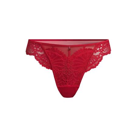 Hunkemöller Hoog uitgesneden string Whitney Rood