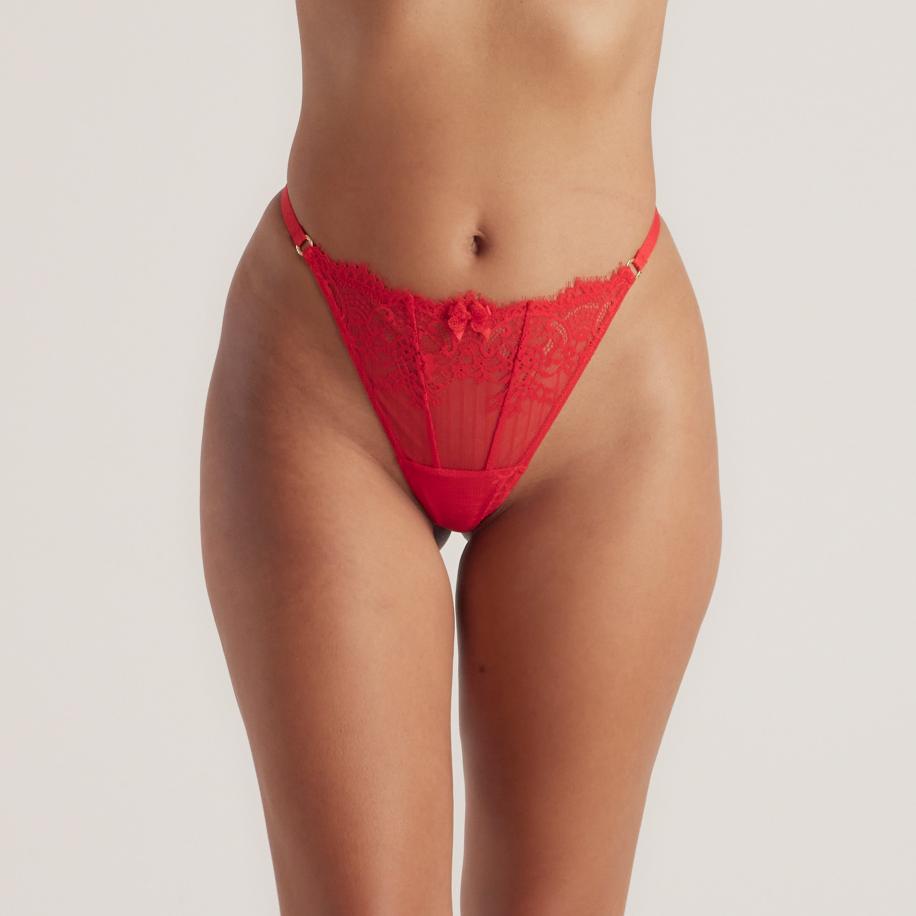 Tempt String Rood M Roze