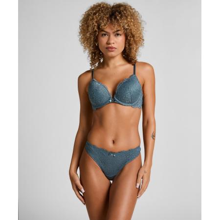 Hunkemöller String Marine Blauw