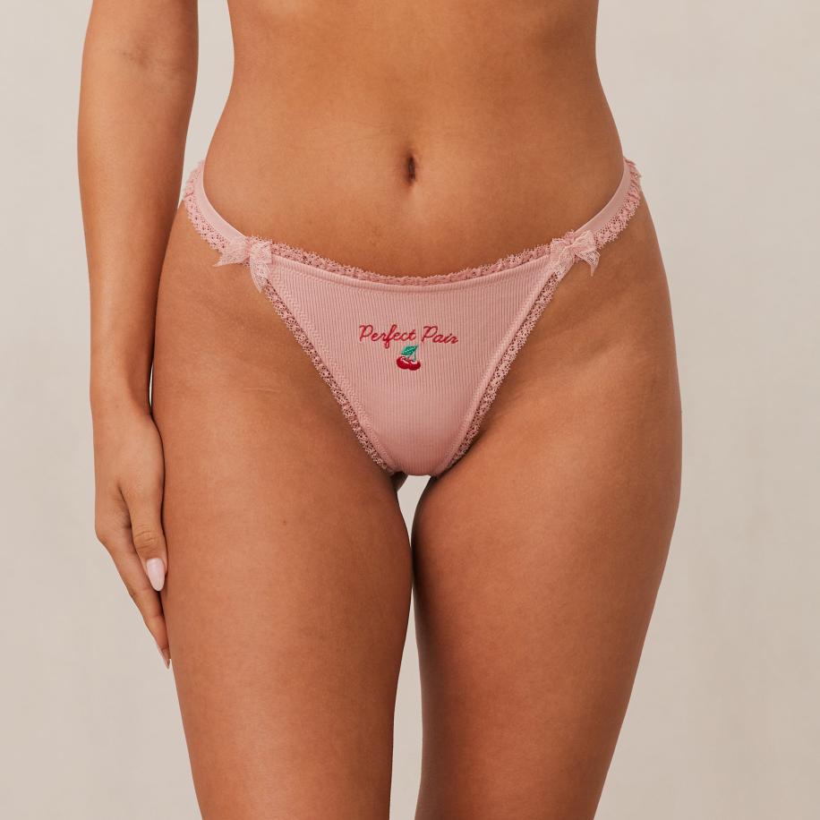 Fruity Perfect Pair G-string Roze XXL Roze