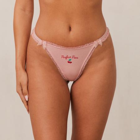 Fruity Perfect Pair G-string Roze XXL