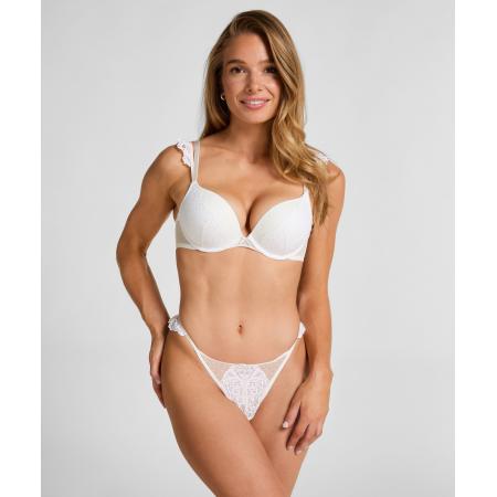 Hunkemöller String Posie Wit