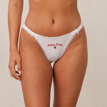 Fruity Feeling Fruity G-string Wit S