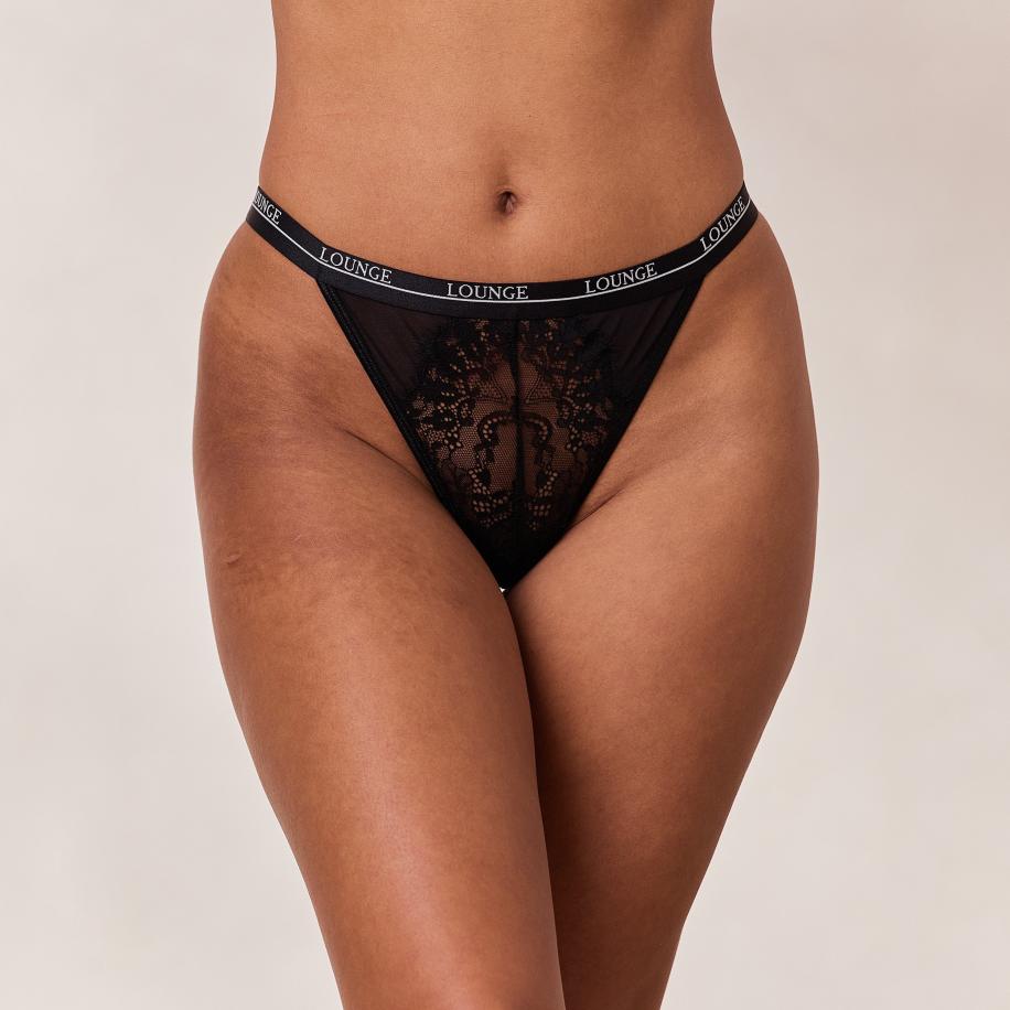 Entice String Zwart 3XL Zwart