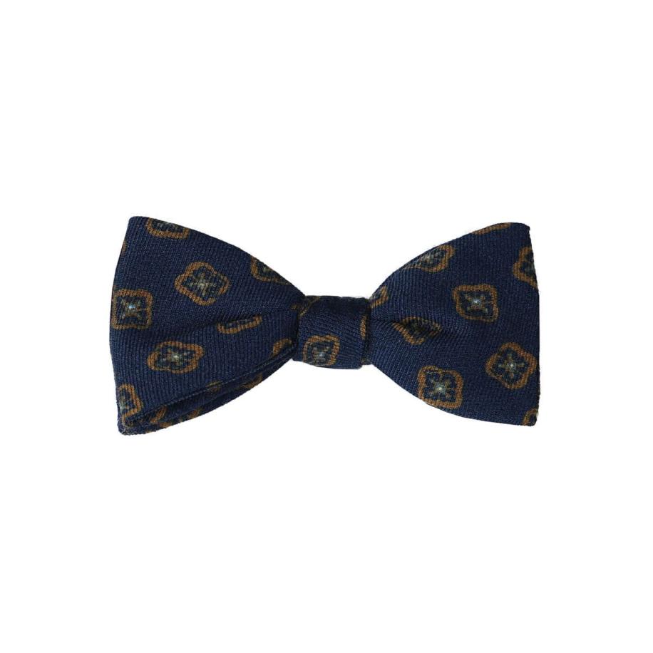 OLYMP SIGNATURE Vlinderdas blauw/oranje, Motief Multicolor