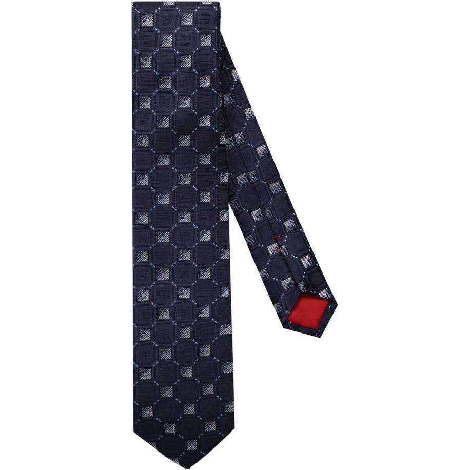 OLYMP Dunne stropdas blauw, Motief Blauw