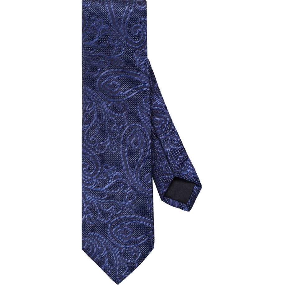 OLYMP SIGNATURE Stropdas middenblauw, Motief Blauw