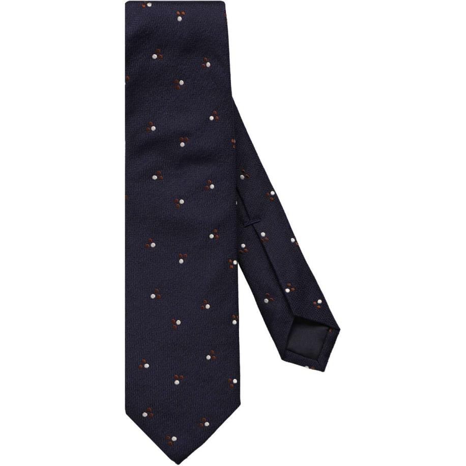 OLYMP SIGNATURE Stropdas blauw, Stippen Blauw