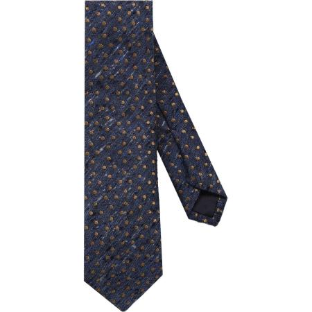 OLYMP SIGNATURE Stropdas rook blauw, Stippen