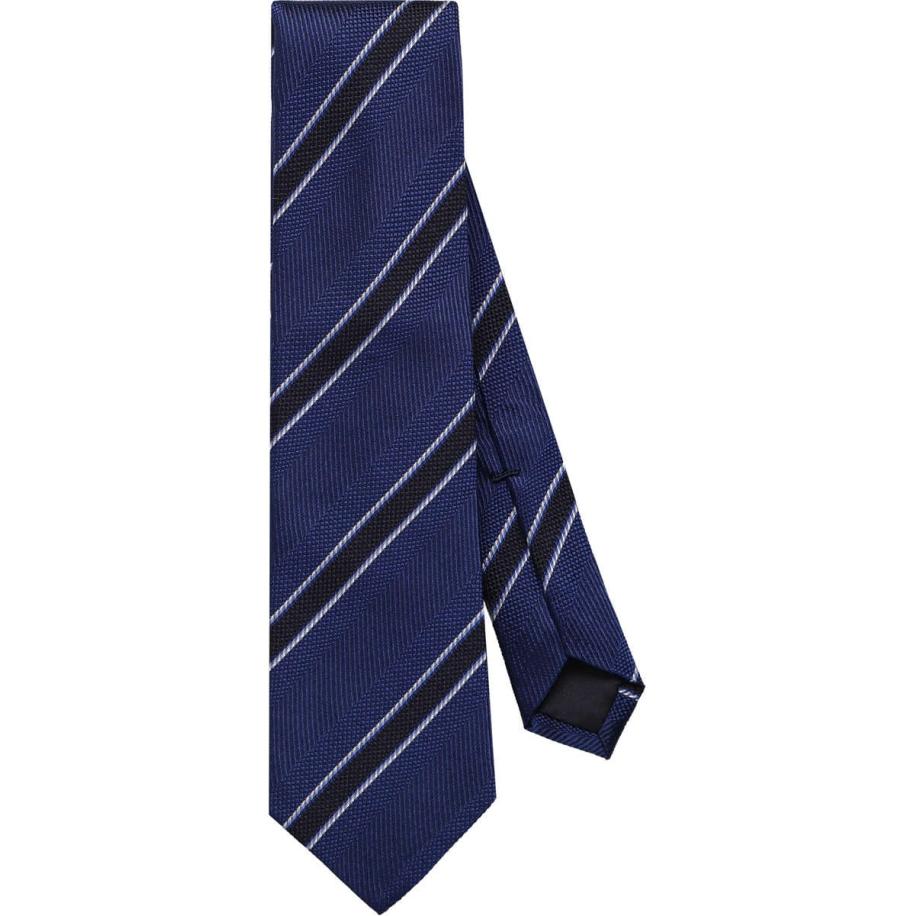 OLYMP SIGNATURE Stropdas blauw, Gestreept Blauw