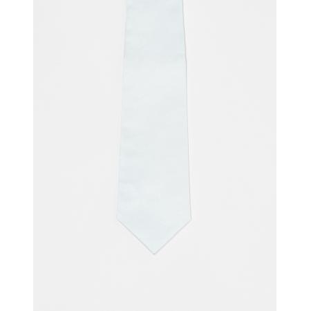 Six Stories - Satijnen stropdas in ijsblauw