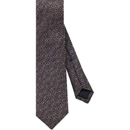 OLYMP SIGNATURE Stropdas bruin, Motief