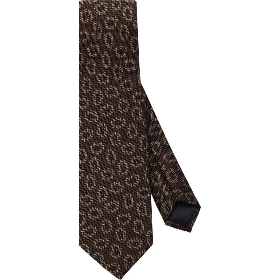 OLYMP SIGNATURE Stropdas bruin, Motief Bruin