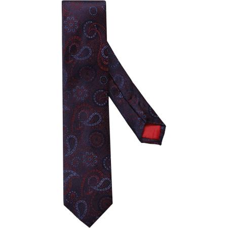 OLYMP Stropdas blauw/rood, Motief