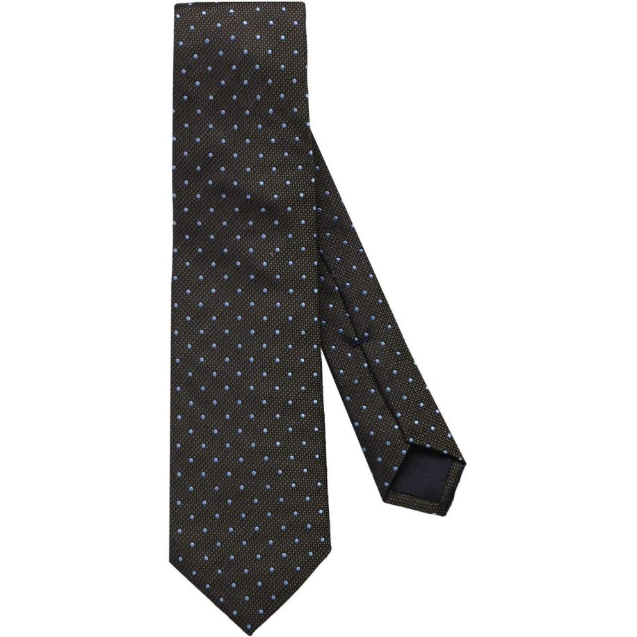 OLYMP SIGNATURE Stropdas grijs/blauw, Stippen Multicolor