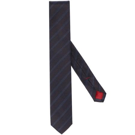 OLYMP Stropdas bruin, Gestreept