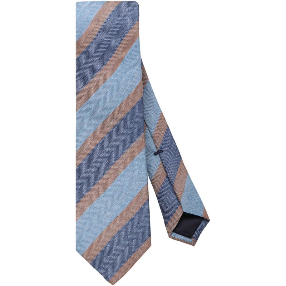 OLYMP SIGNATURE Stropdas blauw, Gestreept Blauw