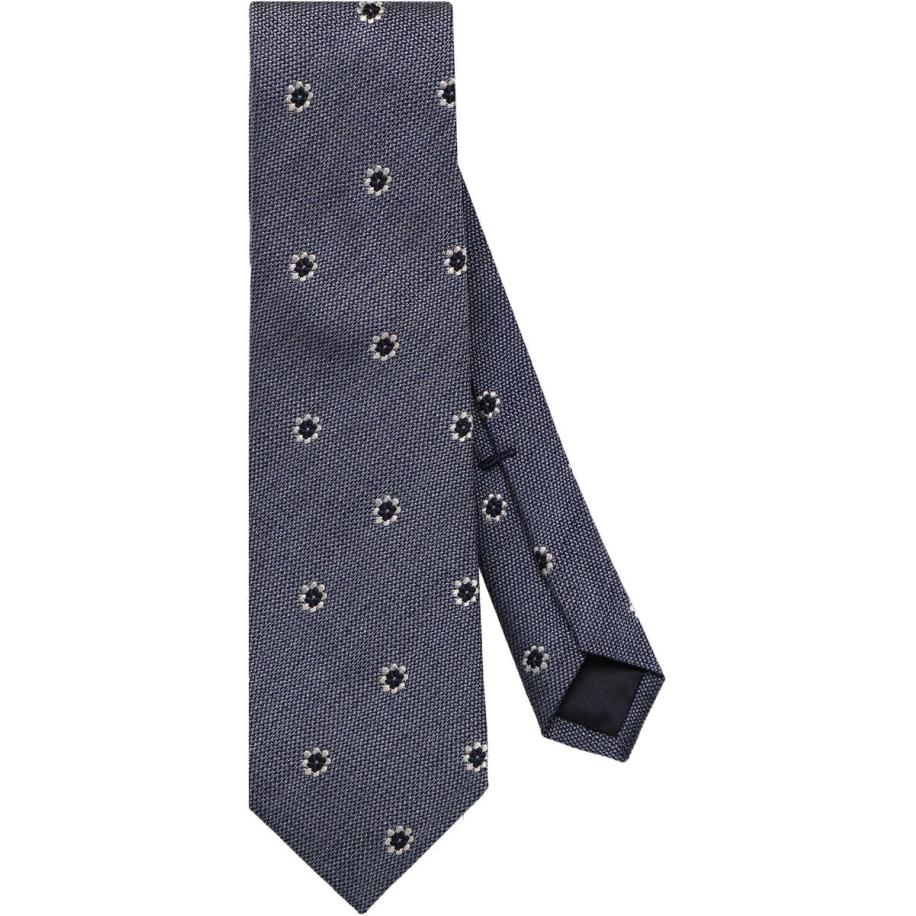 OLYMP SIGNATURE Stropdas blauw, Bloemen Blauw