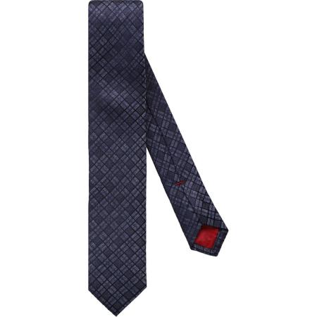 OLYMP Stropdas marine, Ruit