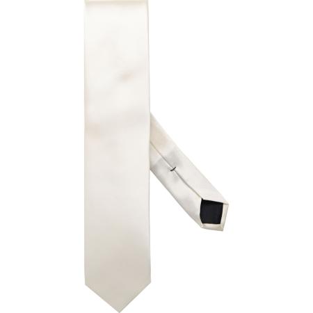 OLYMP Stropdas wit, Effen