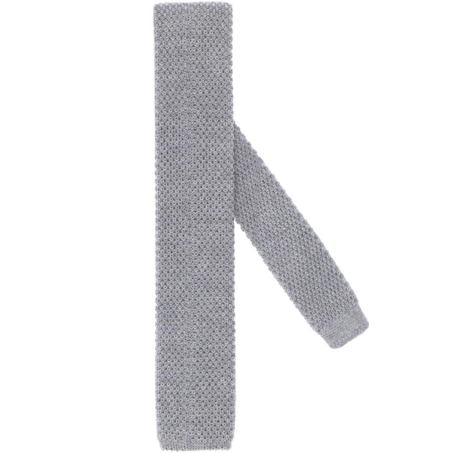 Jacques Britt Stropdas grijs, Gestructureerd Grijs