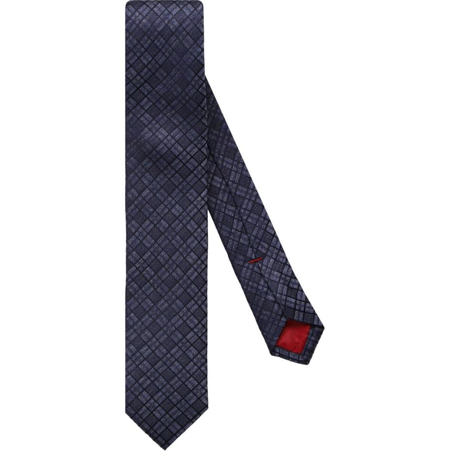 OLYMP Stropdas marine, Ruit Blauw