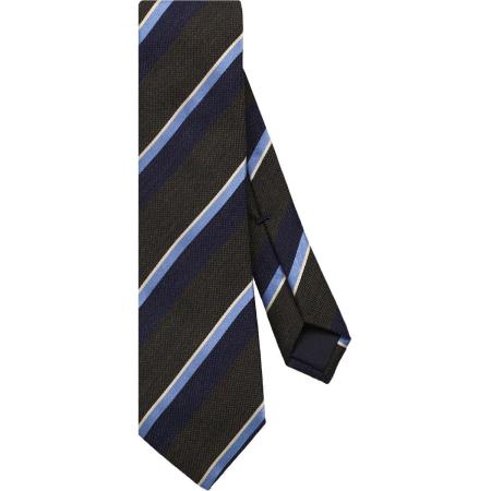 OLYMP SIGNATURE Stropdas olijf, Gestreept