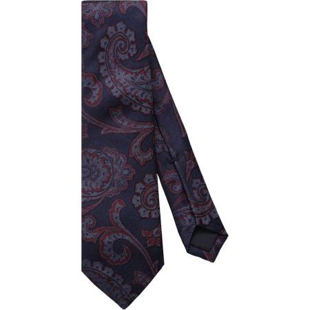 OLYMP SIGNATURE Stropdas blauw/rood, Motief