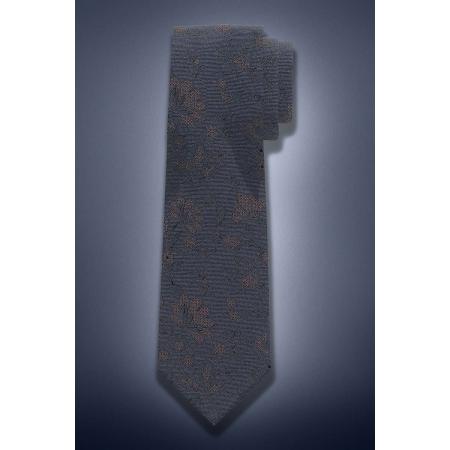 OLYMP SIGNATURE Stropdas bruin, Bloemen