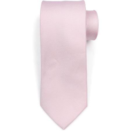 Suitable Zijde Stropdas Lichtroze -