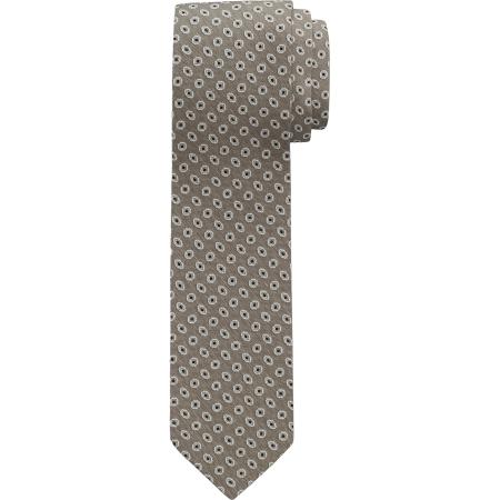 OLYMP Stropdas olijf, Motief