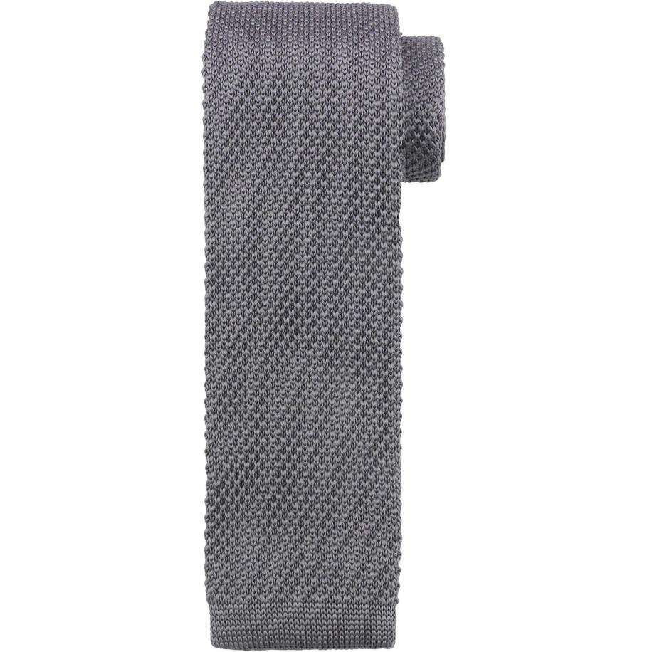 Suitable Knitted Stropdas Grijs TK-02 - Grijs