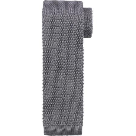 Suitable Knitted Stropdas Grijs TK-02 -