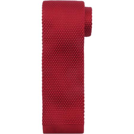 Suitable Knitted Stropdas Rood TK-04 -