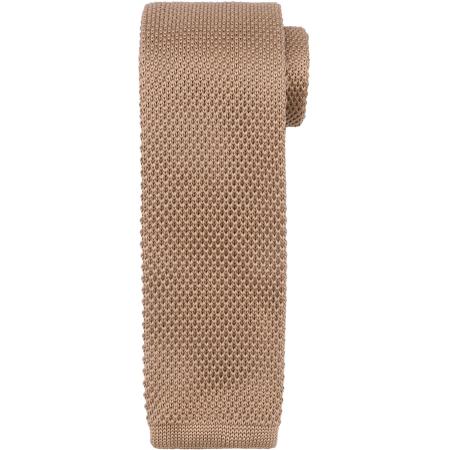 Suitable Knitted Stropdas Taupe TK-07 -