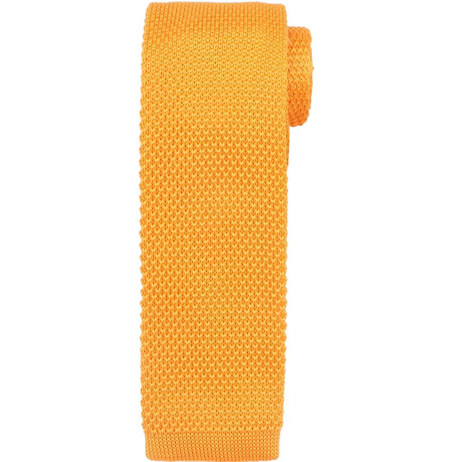 Suitable Knitted Stropdas Geel TK-03 - Geel