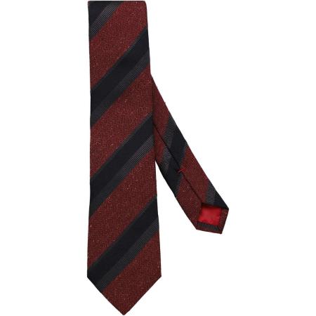 OLYMP Stropdas rood, Gestreept