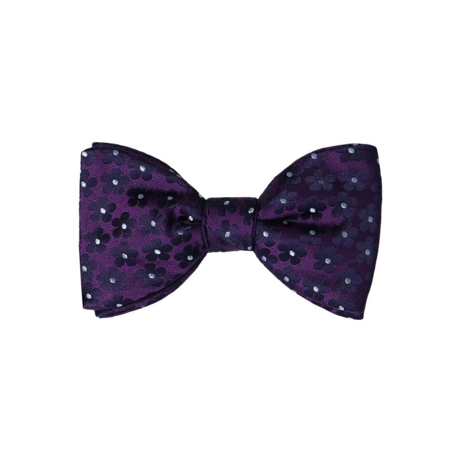 OLYMP SIGNATURE Vlinderdas paars/blauw, Bloemen Multicolor