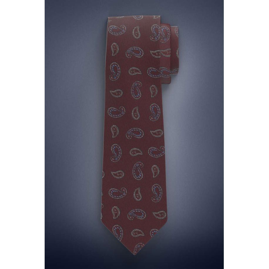 OLYMP SIGNATURE Stropdas rood, Motief Rood