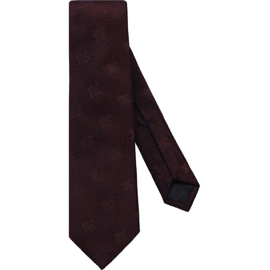 OLYMP SIGNATURE Stropdas bordeaux, Motief Rood