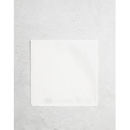 ASOS Design - Wit pochet in wit