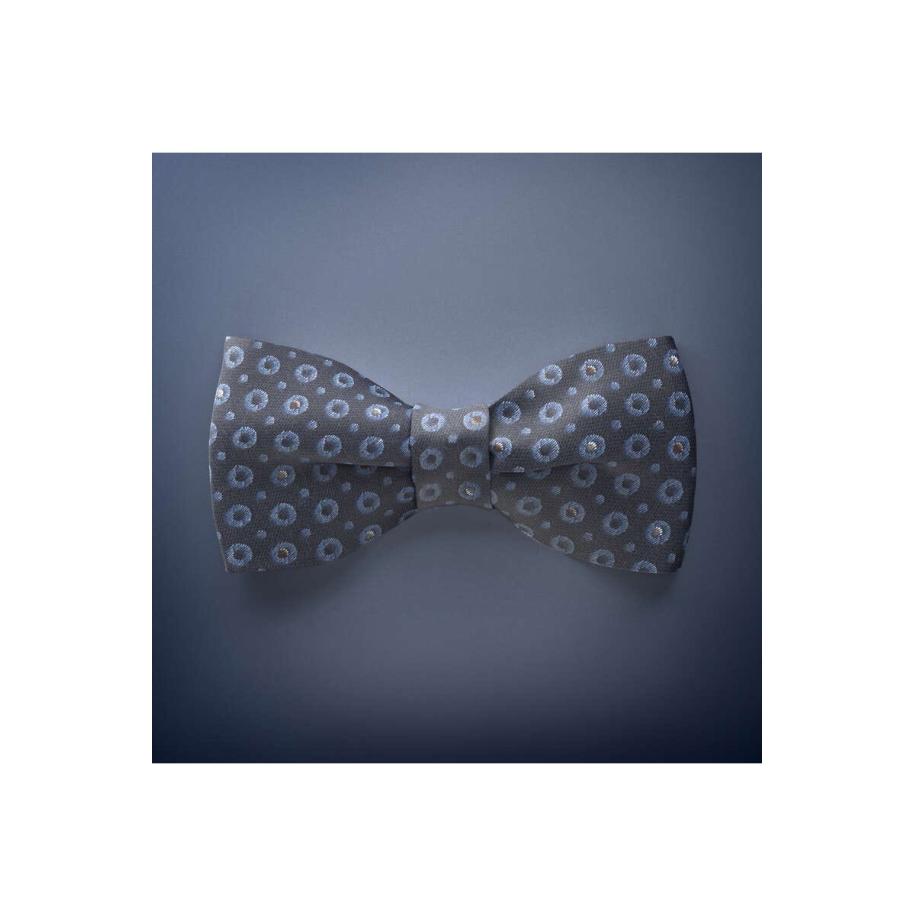 OLYMP SIGNATURE Vlinderdas donkerblauw/blauw, Stippen Blauw