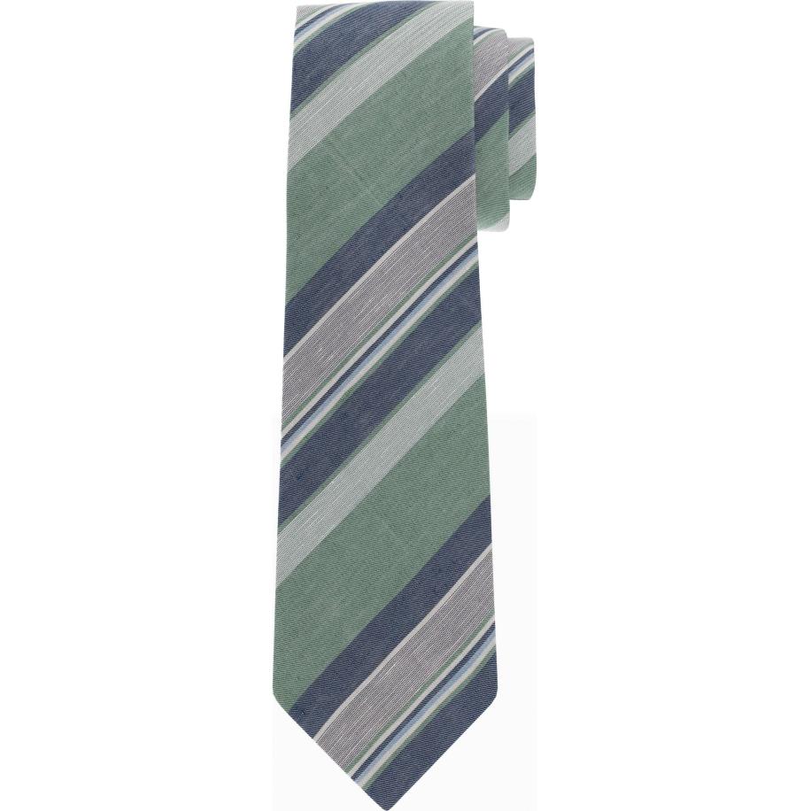 OLYMP SIGNATURE Stropdas groen, Gestreept Groen