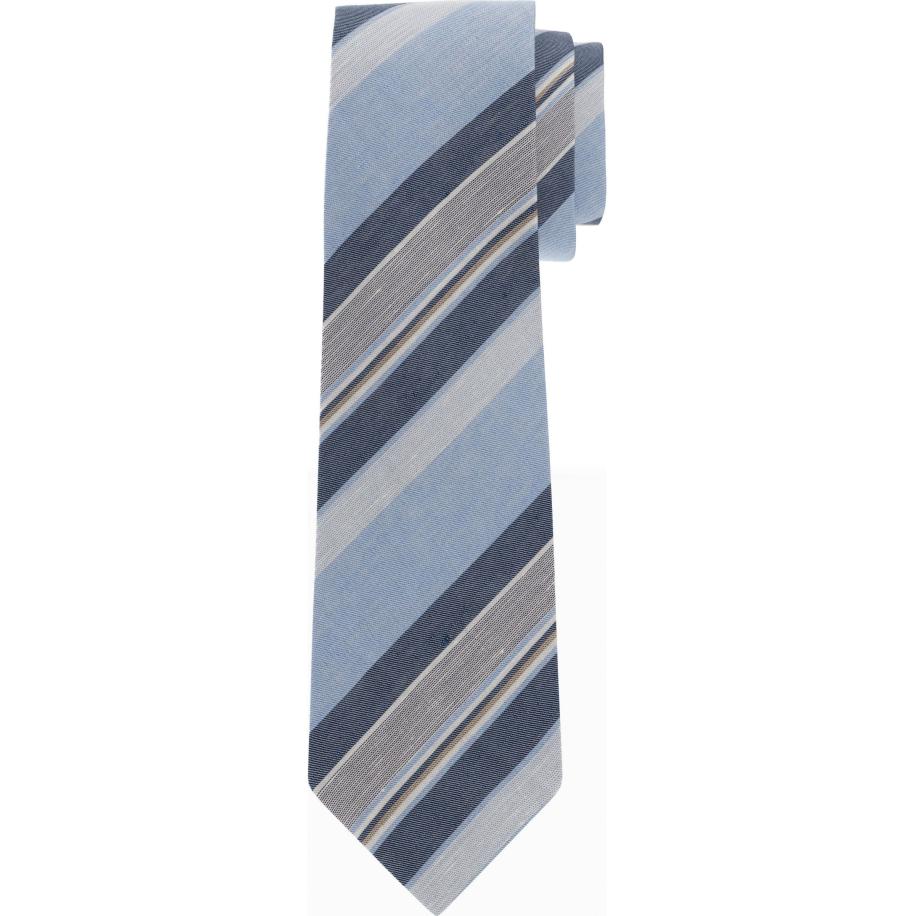 OLYMP SIGNATURE Stropdas blauw, Gestreept Blauw