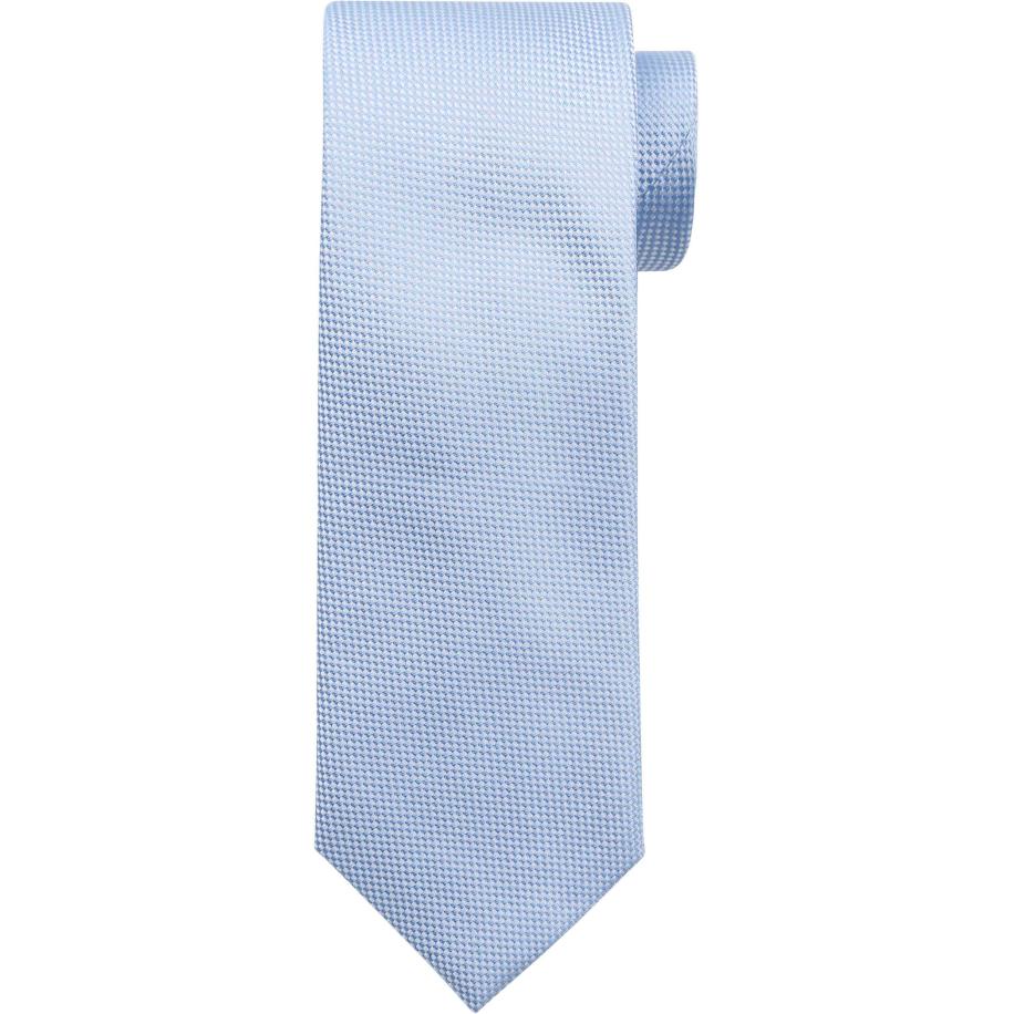 Suitable Zijde Stropdas Lichtblauw - Blauw