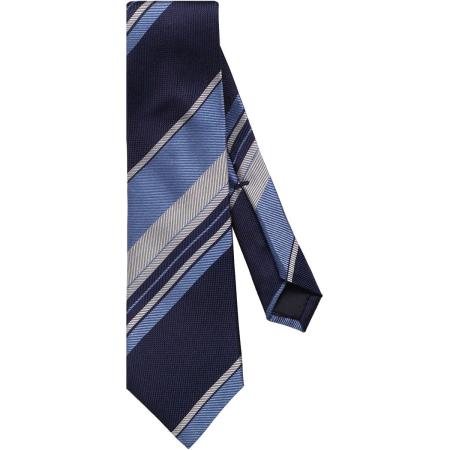 OLYMP SIGNATURE Stropdas blauw, Gestreept