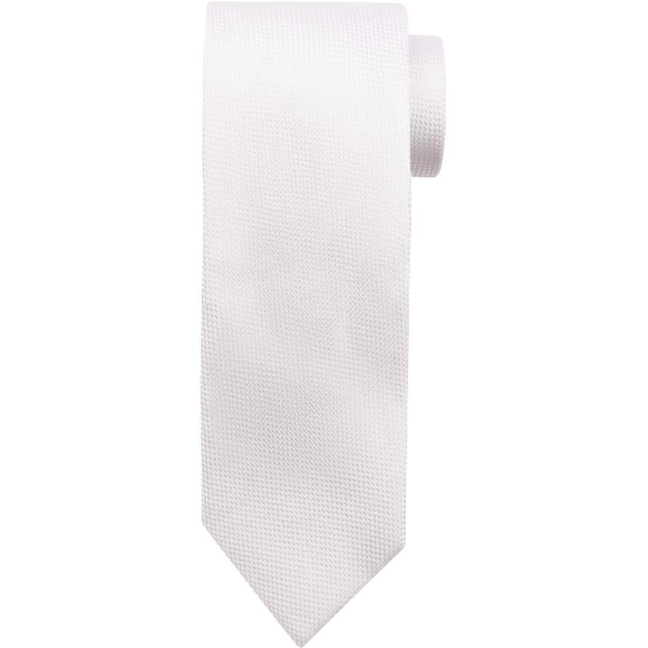 Suitable Zijde Stropdas Wit - Wit