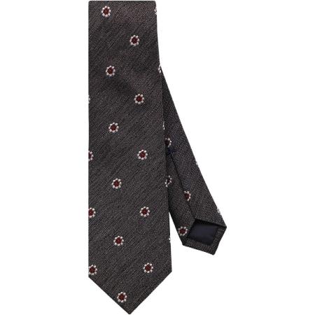 OLYMP SIGNATURE Stropdas antraciet, Bloemen