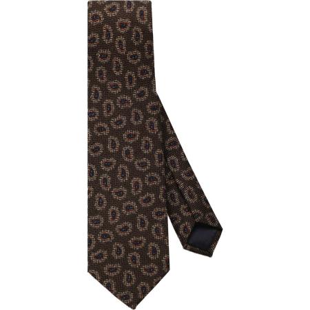 OLYMP SIGNATURE Stropdas bruin, Motief