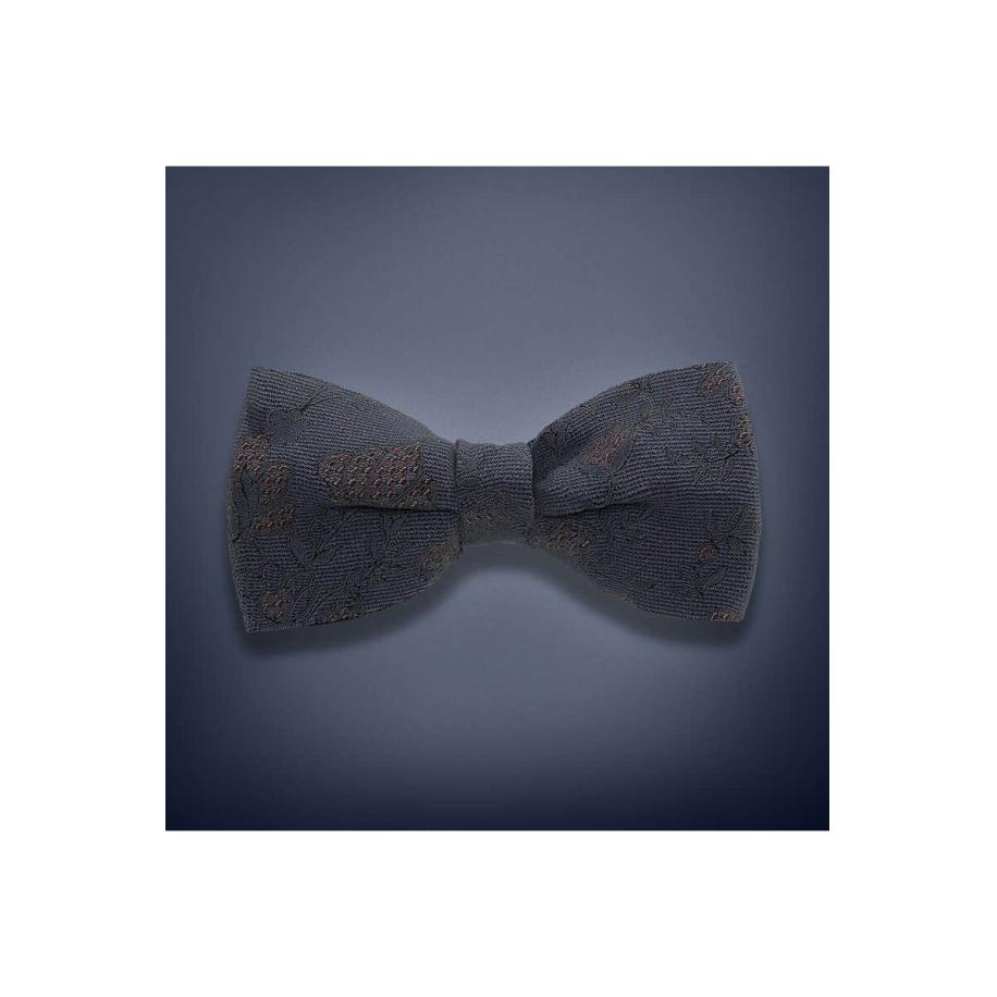 OLYMP SIGNATURE Vlinderdas donkerblauw, Motief Blauw